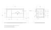 Тумба под раковину BelBagno KRAFT-1000-2C-1A-SO-RNN-R Rovere Nebrasca Nature, 100x50x46 фото 2