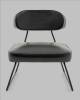 Кресло Stool Group Kate AV 336-Pbl-9005 черный, экокожа фото 2