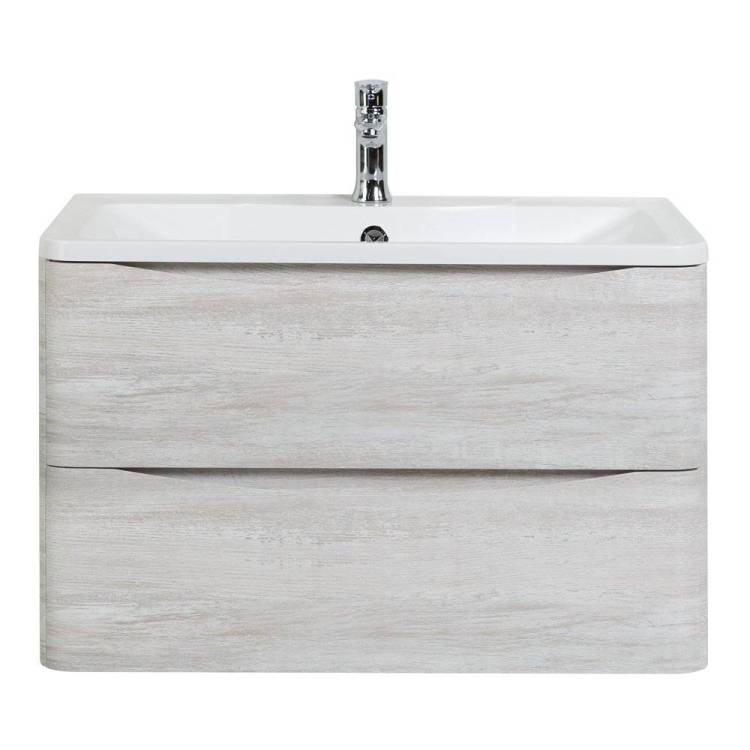 Тумба с раковиной BelBagno Acqua 100 подвесная, rovere vintage bianco