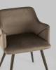 Кресло Stool Group Монарх DC-1502 HLR-48 коричневый фото 6