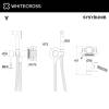 Гигиенический душ WHITECROSS SYSYBI2NIB Никель брашированный фото 3