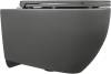 Унитаз подвесной Isvea Infinity 10NF02001SV-2C безободковый, сиденье с микролифтом, антрацит матовый фото 2