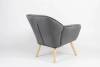 Кресло Stool Group Руди QH-2802K HLR-21 dark grey серый фото 4