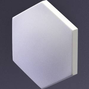 Дизайнерская панель Artpole E-0207 HEKSA-alfa PLATINUM ГЛЯНЕЦ 17.3x2.7x20