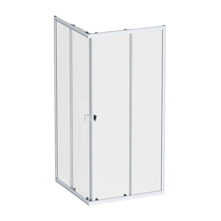 Душевой уголок Am.Pm Sense W76G-403-9090-MT профиль хром матовый, стекло прозрачное, 90x90