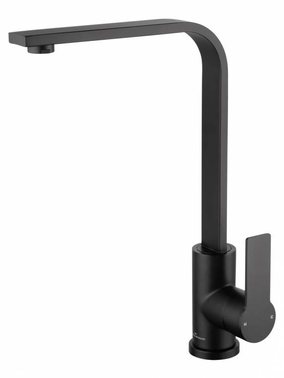 Смеситель для кухни Wonzon & Woghand WW-AE4550-MB черный матовый