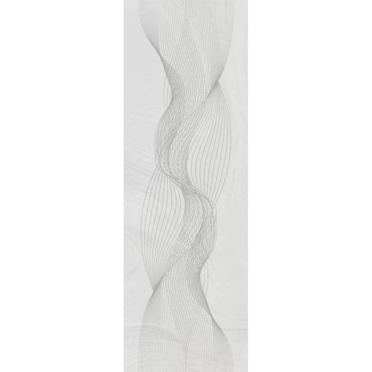 Декор Kerama Marazzi Веро OS/A362/14069R Серый Светлый Глянцевый Обрезной 40x120