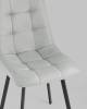 Стул Stool Group Chilly OS-2011-V seat 1009-34 DUAL светло-серый, рогожка фото 7