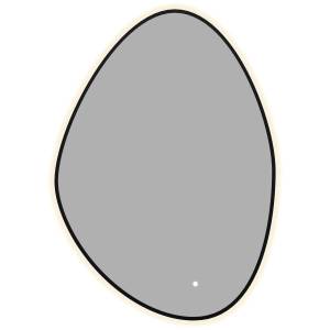 Зеркало Aquanet Контур 00367647 LED подсветка, черное, 100x70
