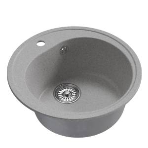 Мойка кухонная Mixline ML 551823 50x50 серый