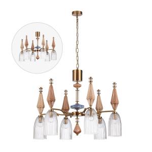 Большая подвесная люстра Odeon Light Exclusive Terra 5414/6