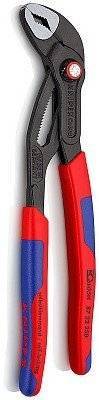 Переставные клещи KNIPEX COBRA , быстрая установка, 50 мм (2 ), под ключ 46 мм, 250 мм, серые, 2К ручки