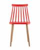 Стул Stool Group Морган Y820 red пластиковый, красный фото 2