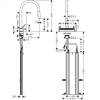 Смеситель для кухни Hansgrohe Aquno Select M81 73831800 сталь фото 7