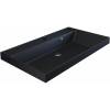 Раковина Uperwood Classic Quartz 291030008 черная матовая, уголь, 80x45 фото 2