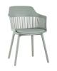 Стул Stool Group Crocus SL-7047DP greyish green 90455 DUAL серо-зеленый с подушкой