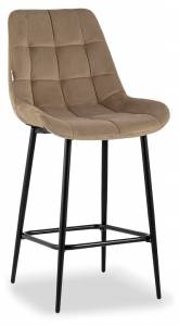 Стул барный Stool Group Флекс AV 405-N07-08(PP) велюр капучино