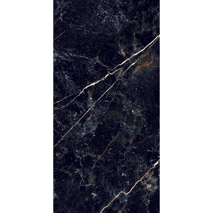 Керамогранит Realistik Obsidian Black High Glossy 60x120