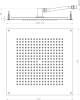 Верхний душ Bossini DREAM - Cube H38459 CR фото 3