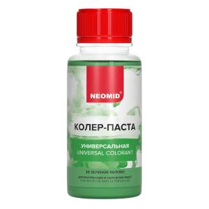 Колер-паста универсальная Neomid 25 Зеленое яблоко 100 мл