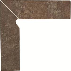 Плинтус Paradyz Ilario Brown Cokol Ciety Lewy 2-x элем 30x8.1