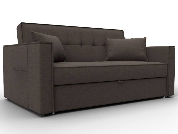 Диван прямой Лига Диванов Лига-104 (140) 134859 Коричневый