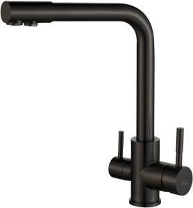 Смеситель для кухни ZorG Steel Hammer SH 801 Inox Grafit PVD