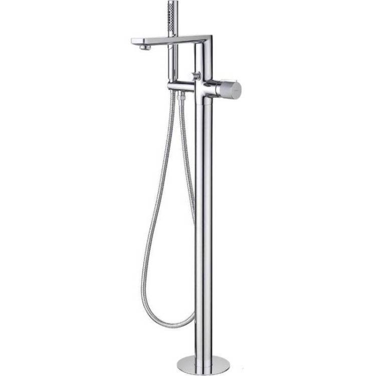 Смеситель для ванны Allen Brau Liberty 5.33012-00 напольный, с внутренней частью, хром