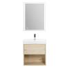 Тумба под раковину Belbagno Neon NEON-500-1C-SO-PB 47.2x34.6x55 Pino Bianco подвесная с одним выкатным ящиком, с доводчиками фото 7