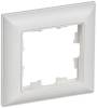 Рамка 1-постовая IEK Brite BR-M12-12-K91 арктический белый/белый
