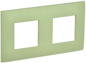 Рамка 2-постовая IEK Skandy SK-M22-K06 мятный