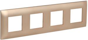Рамка 4-постовая IEK Skandy SK-M42-K98 песочный