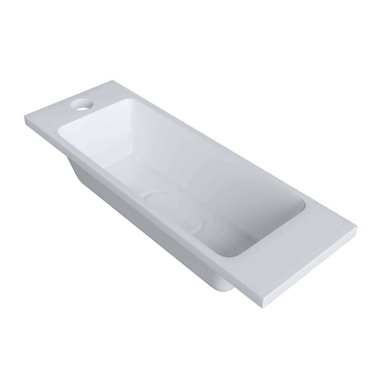 Раковина Uperwood Modul 2911020338 белая глянцевая, 60x21