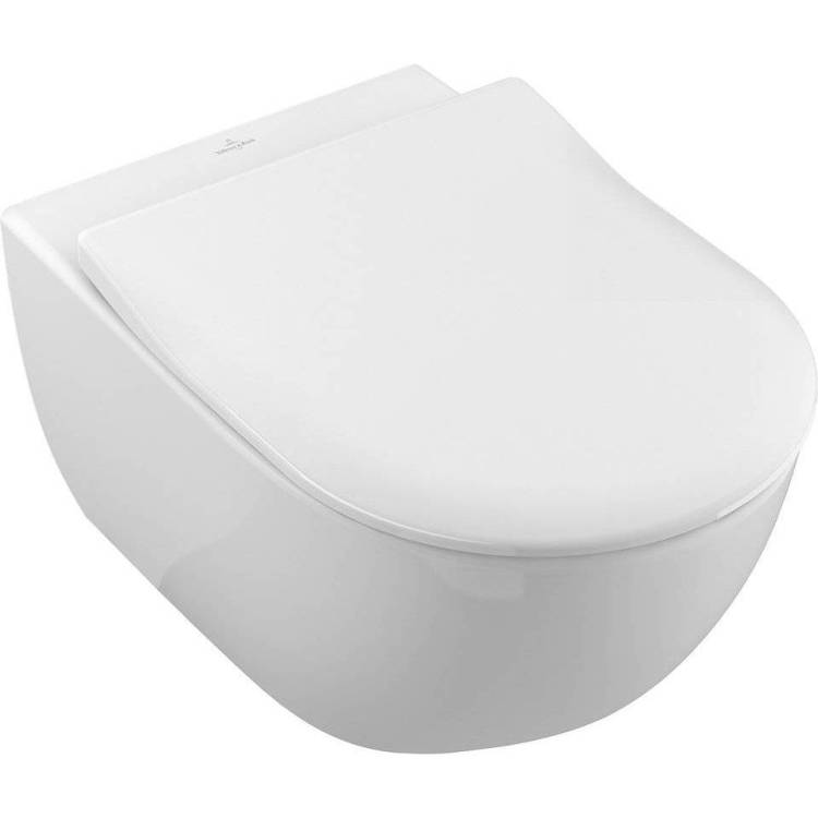 Унитаз подвесной Villeroy&Boch Subway 2.0 5614R2R1 альпийский белый