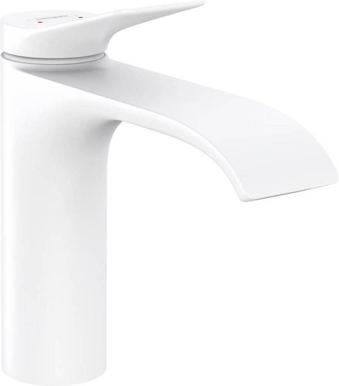 Смеситель для раковины Hansgrohe Vivenis 110 75022700 матовый белый