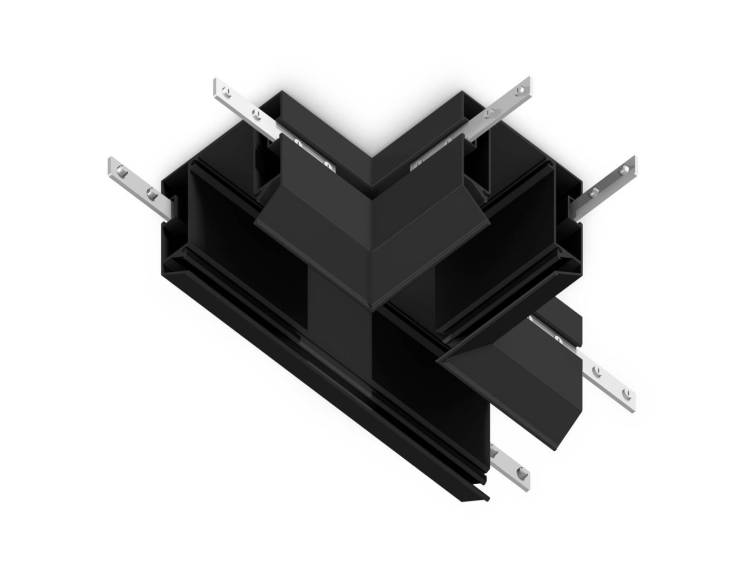 Коннектор Т-образный для корпуса в натяжной потолок Ambrella light Track System GL1044