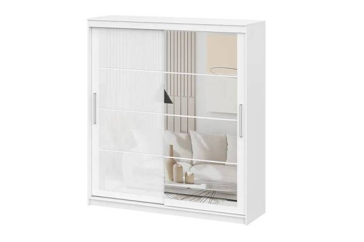 Шкаф-купе Арника ШКП 3 00-00144674 белый