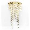 Встраиваемый точечный светильник Ambrella light Crystal K2071 G/CL фото 2