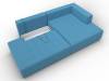 Диван угловой Лига Диванов Лига-103 134812 Голубой фото 7
