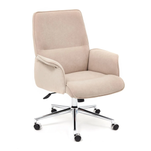 Кресло компьютерное Tetchair York 13861 флок, бежевый