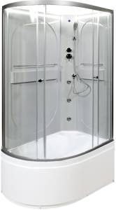 Душевая кабина AvaCan L620RNLED+GM с подсветкой и гидромассажем, 120x80x200