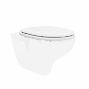 Сиденье Kerama Marazzi Xpro slim XPRO.B.seat.02\WHT c микролифтом, белый глянцевый