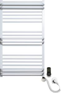 Полотенцесушитель электрический Luxrad Regular G Plus 064133 92х53 R, белый, терморегулятор selmo smart programm с пультом