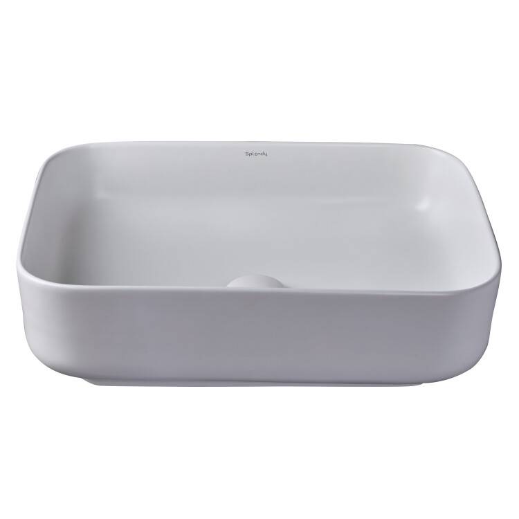 Раковина Splendy Bliss BL10550T0NWM белая матовая 50.5x39