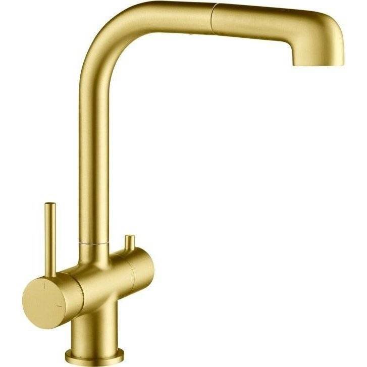 Смеситель для кухни Timo Saona 2346/17FL золотой матовый