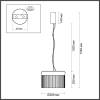 Подвес Odeon Light Pillari 5047/24L фото 3