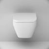 Унитаз подвесной AM.PM Spirit V2.0 C701701SC FlashClean с сиденьем микролифт, белый фото 2