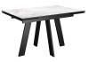 Стол Дик DikLine SKM120 00-00078310 italian grey, опоры черные 120(180)x80x77