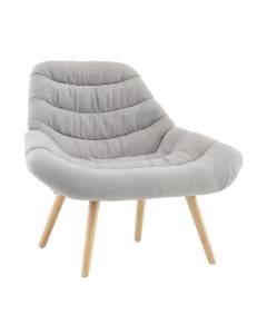 Кресло Stool Group Олби Страйпс QH-2805K 263-6 light grey светло-серый