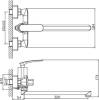 Смеситель для ванны с душем Haiba HB22616 фото 2